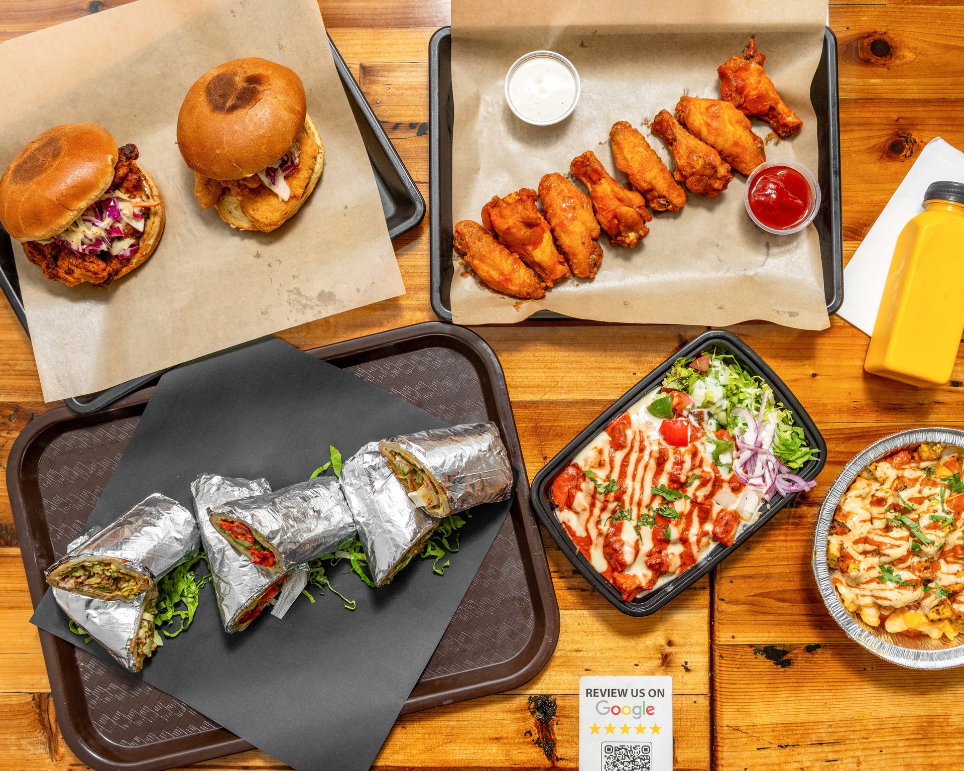 COME HUNGRY, LEAVE KRAZZY FULL