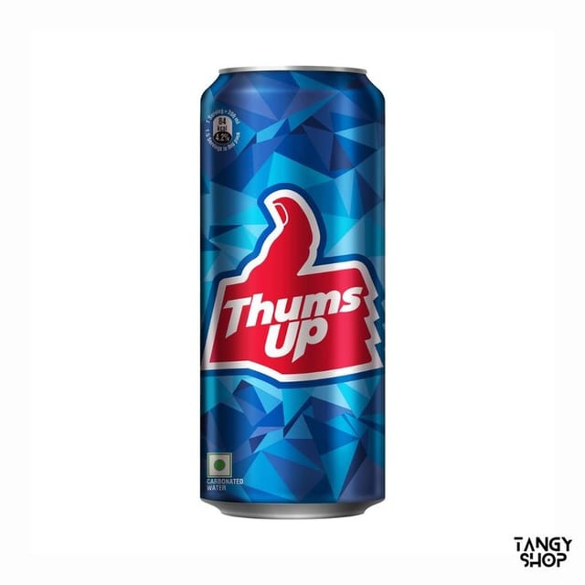 Thums Up Can Drink.