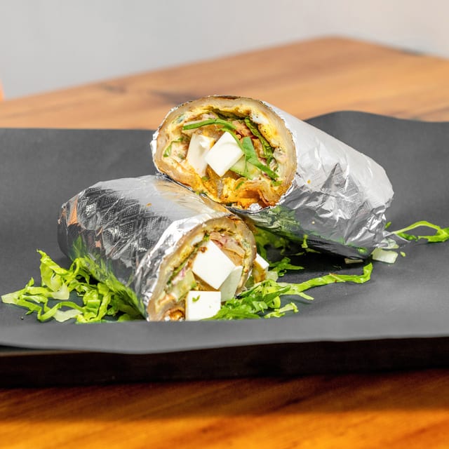 Paneer Tikka Roll.