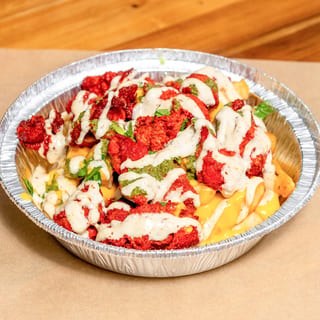 Loaded Fries with Chicken 65